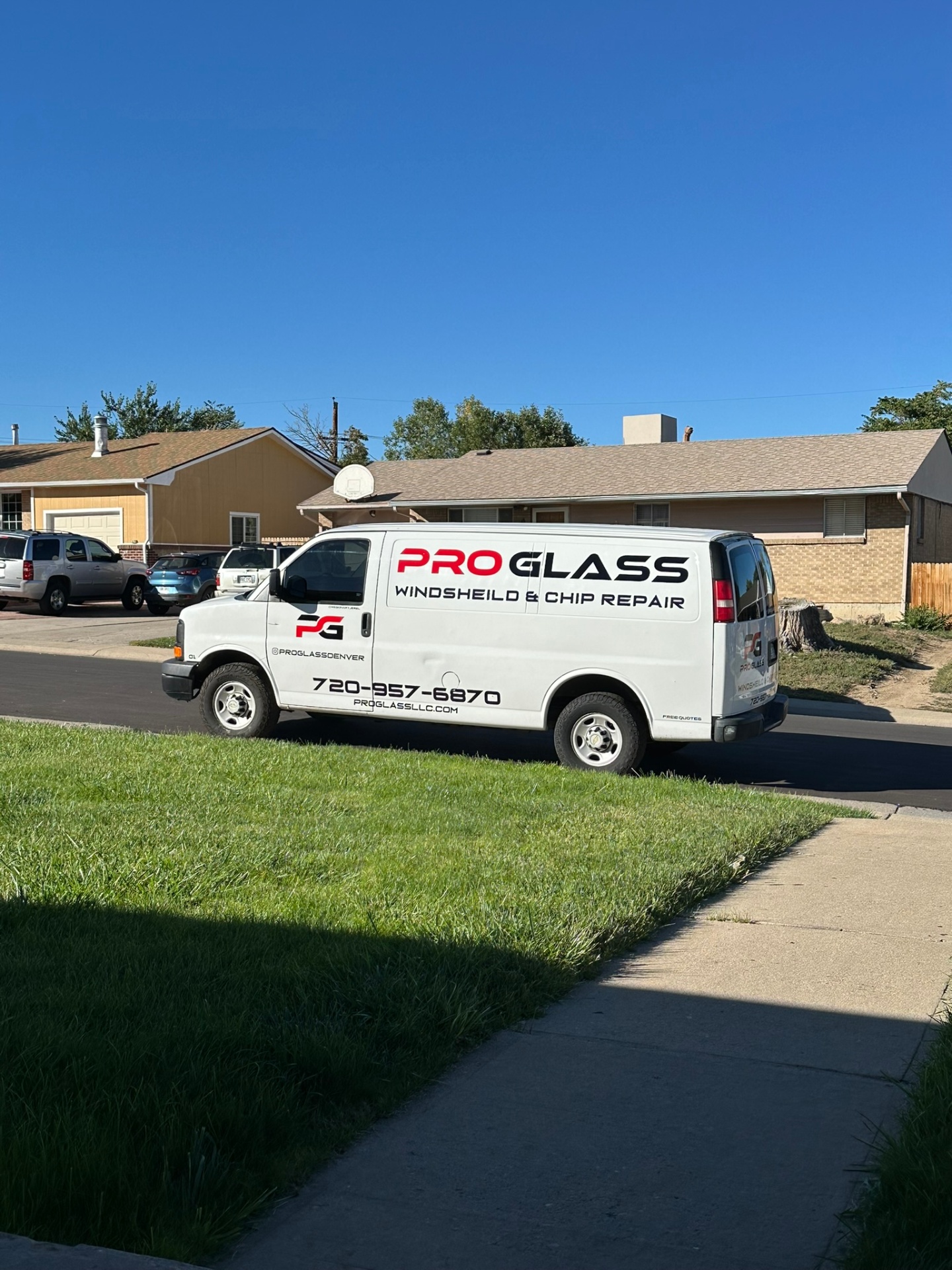 Pro Glass LLC service van
